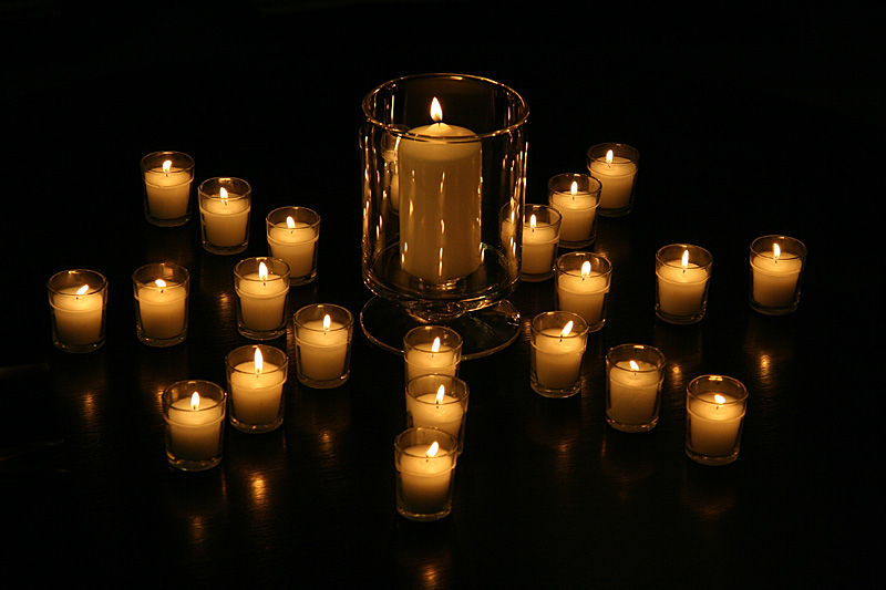 Holiday Party Candles