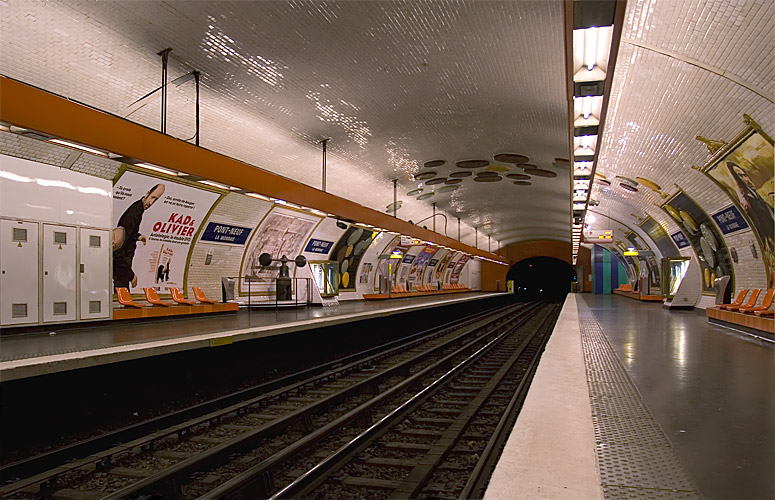 Empty Metro Station