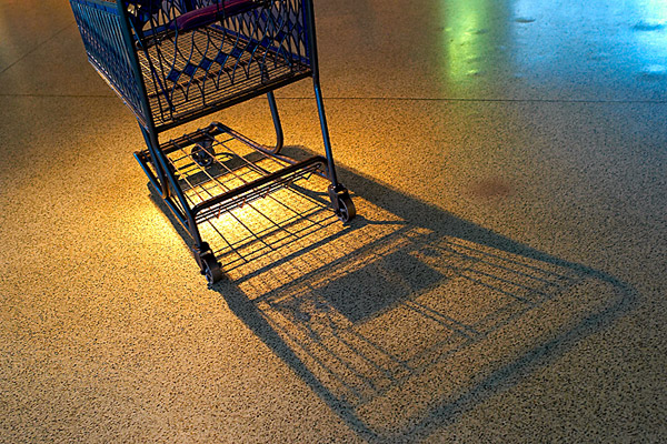 At the mall