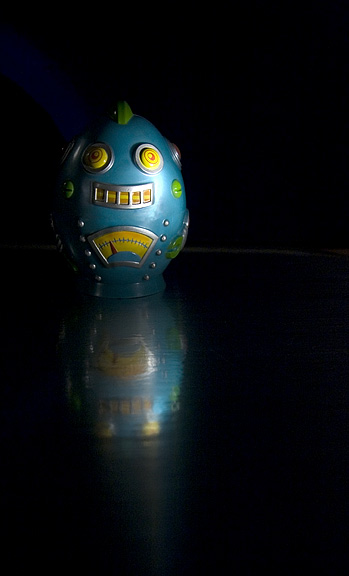 Little Green (uh ... Blue) Man