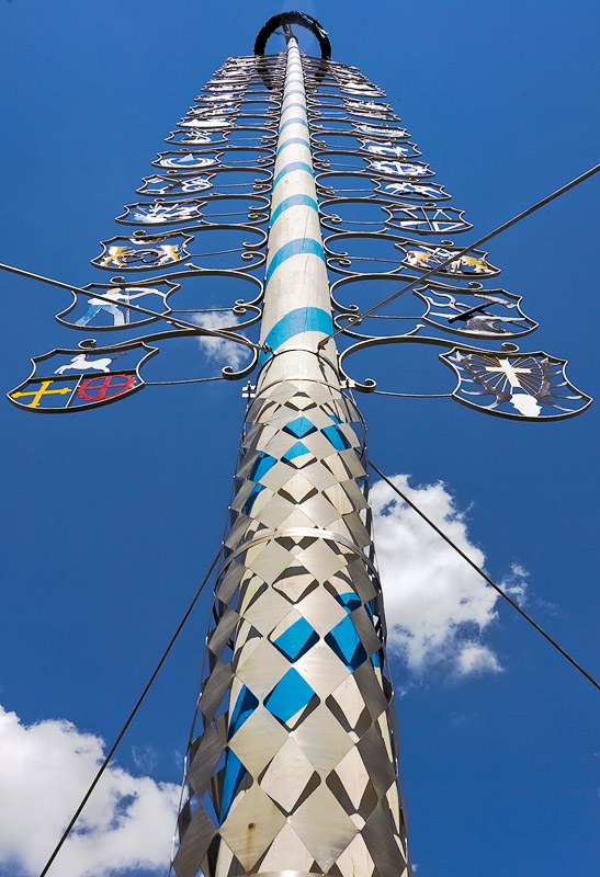 Looking Up The May Pole