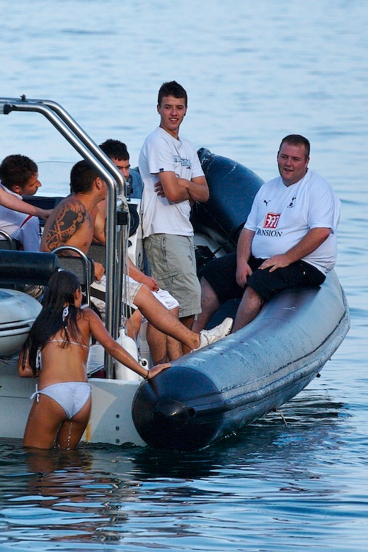 Welcome aboard, the names Bond...