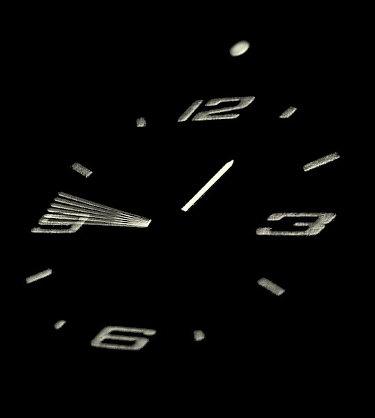 12:45 on the dot