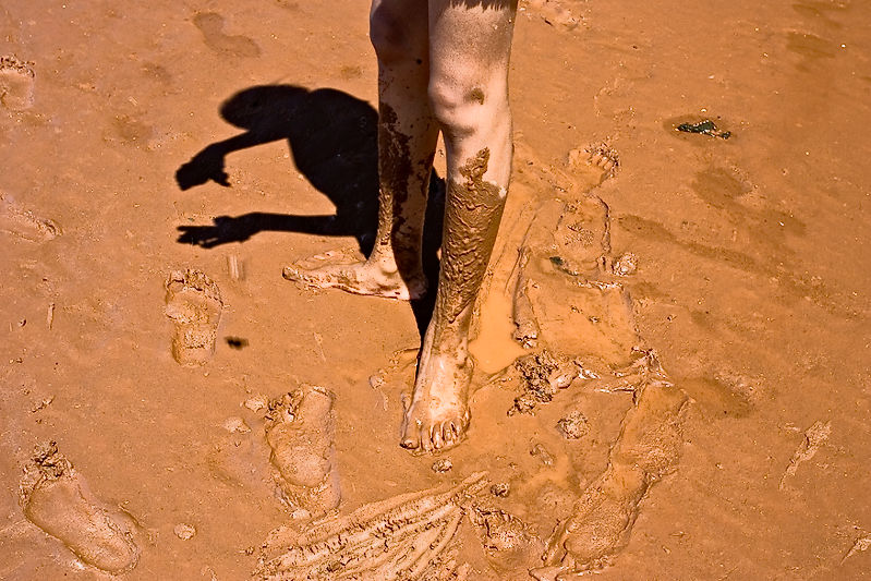 Kid in Mud