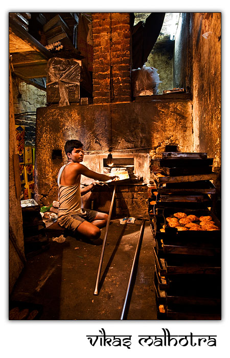 Second Place<br> The Baker <br>by Vikas