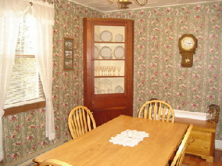 dining room before