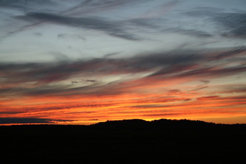 Sunset on the Island
