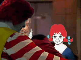 Burger King vs Ronald McDonald verse Wendy