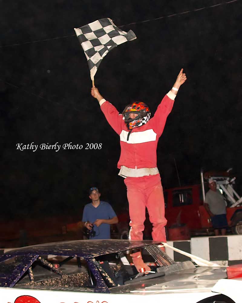 Pro stock winner Chris Berry