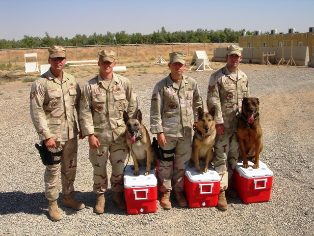 TSgt. Jason Somers, SSgt. David Daniels, SrA. Steven Kaun, & SrA Robert Amon