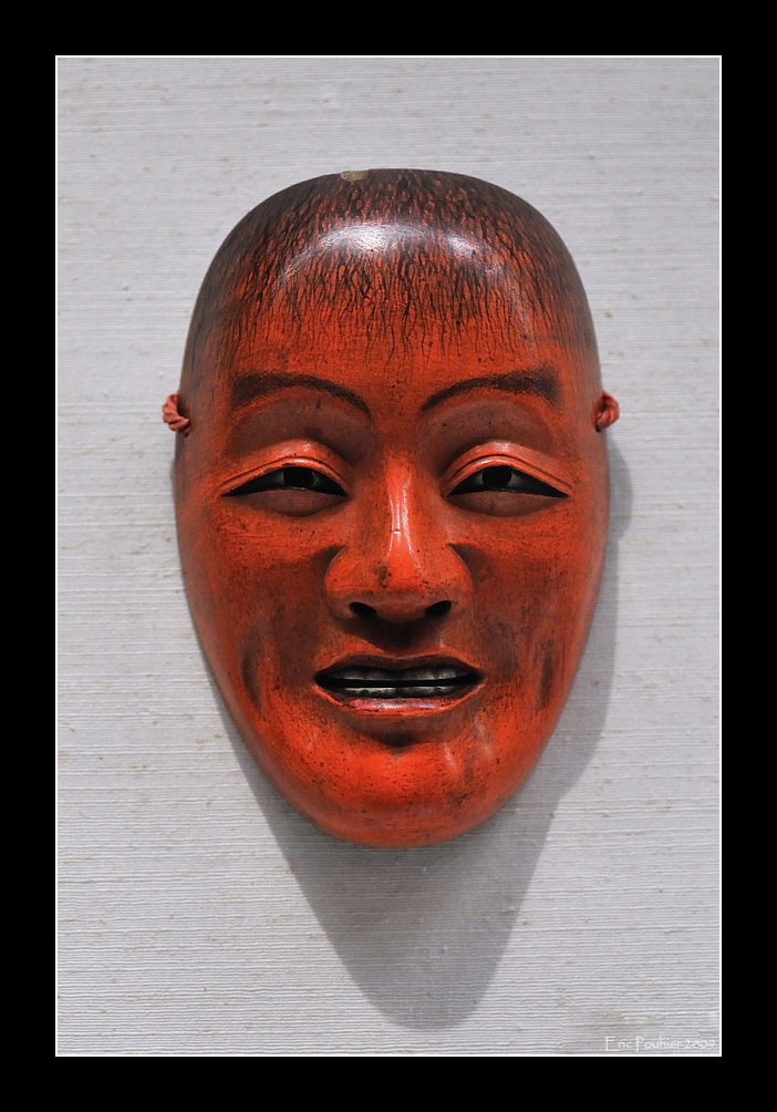 Japanese Noh mask - British Museum (EPO_7276)