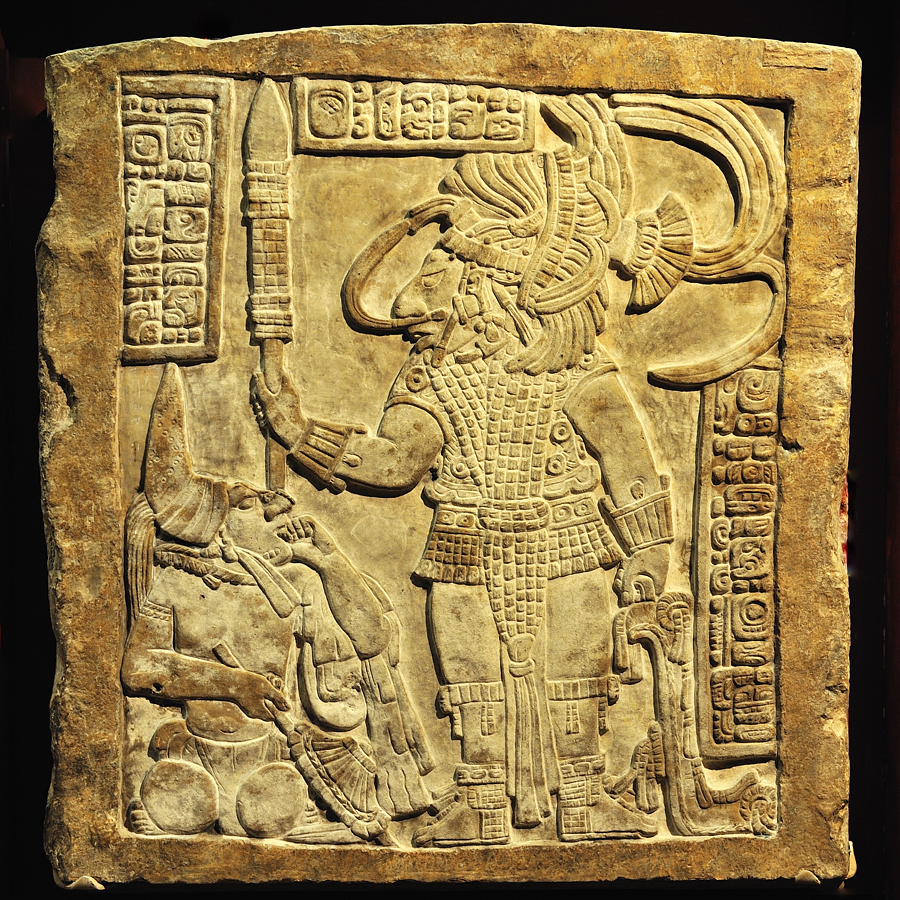 Yaxchilan lintel 16  Maya, Late Classic period (AD 600-900) (EPO_7208)