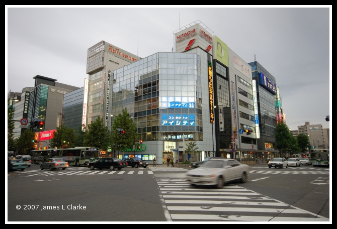 The city streets