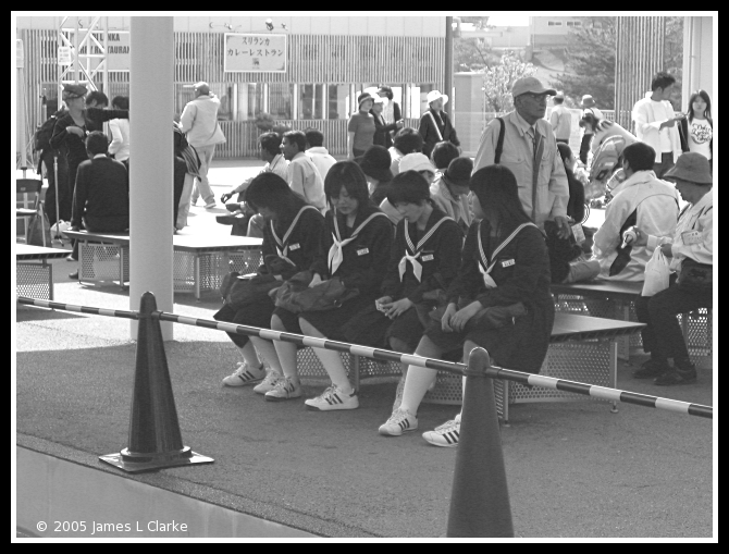 Sailor Girls (B&W) 2