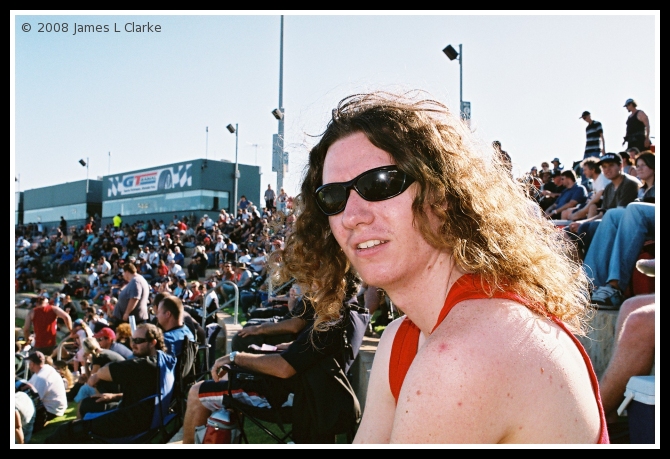 Dave at the Drags