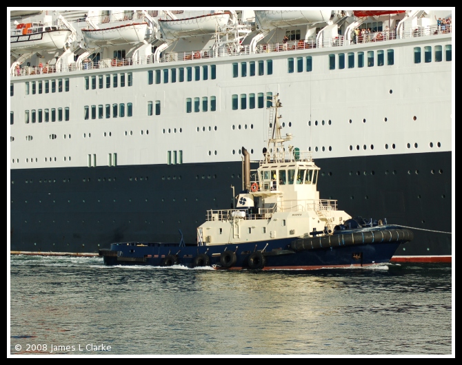 The Tug Boat and the Queen