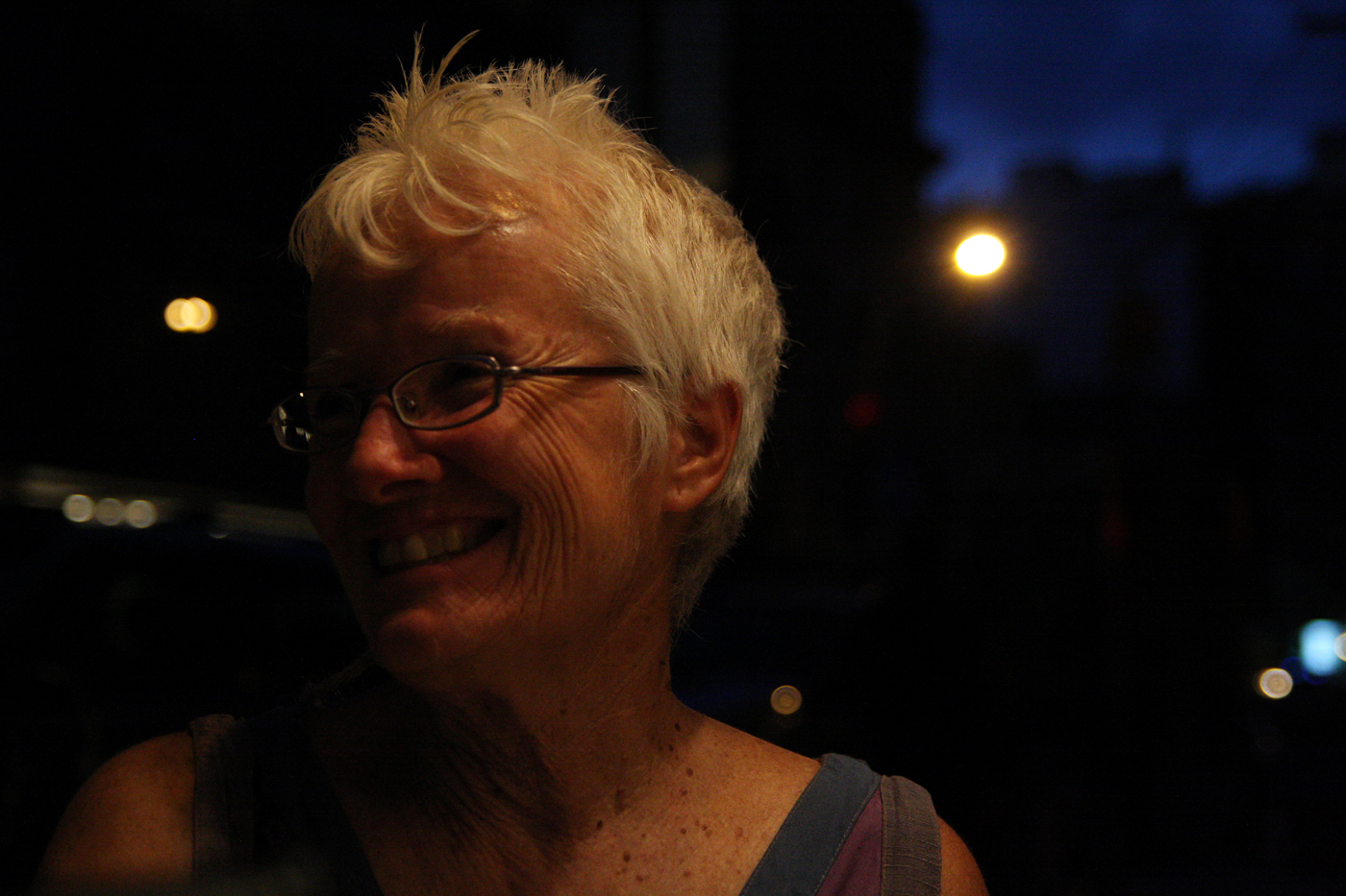 my portrait taken in Greenwich Village by Erica McDonald