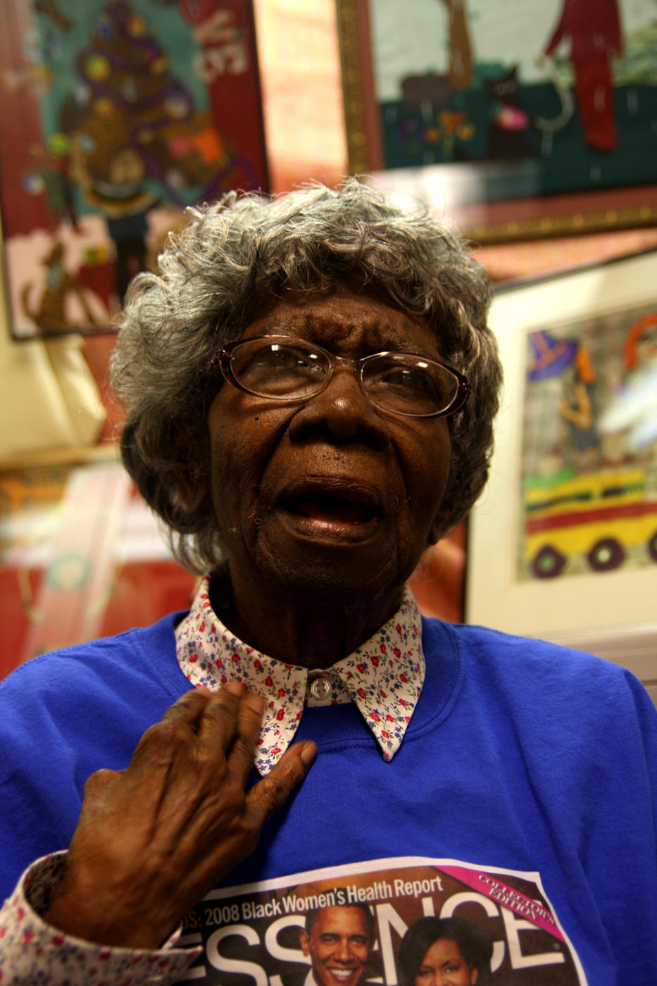 Mrs. Jackson speaks of her life