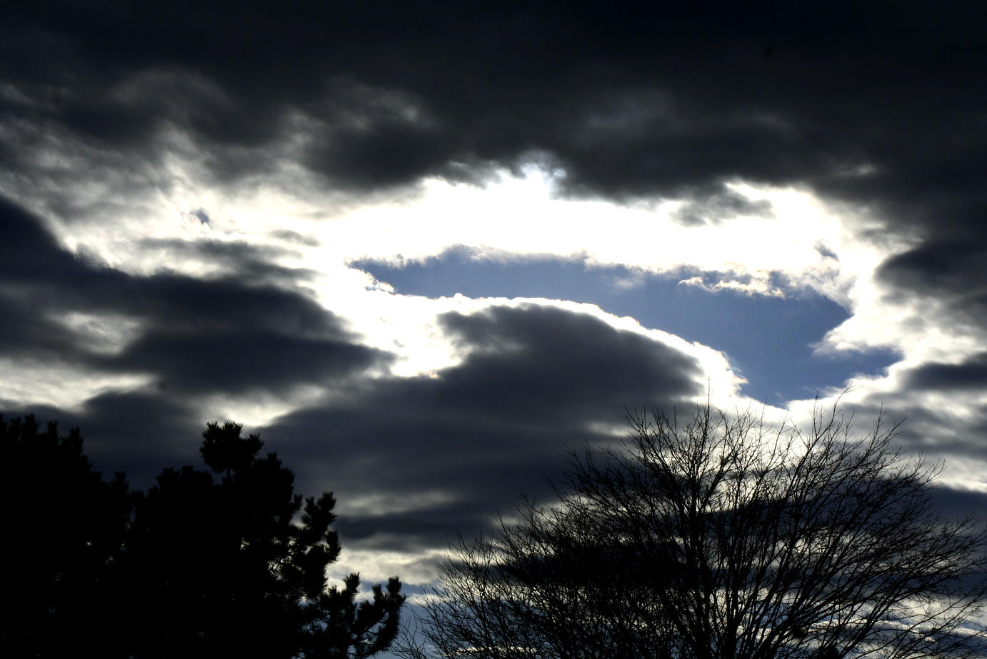 heavy clouds