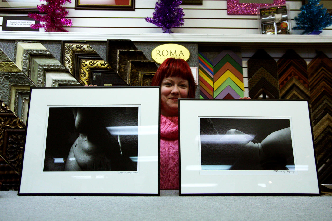 Amy, framer extraordinaire of Sensual Seniors #1 & 2