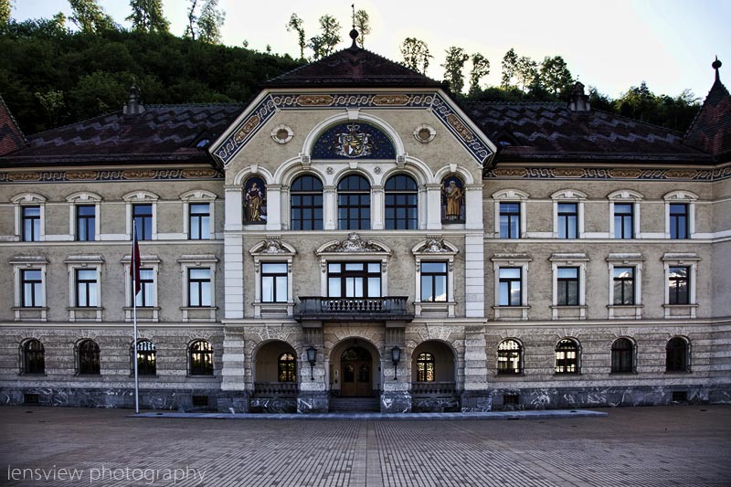 Government House of Liechtenstein in Vaduz