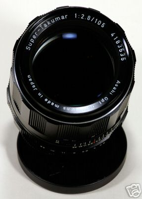 Pentax Super Takumar 105mm 2.8