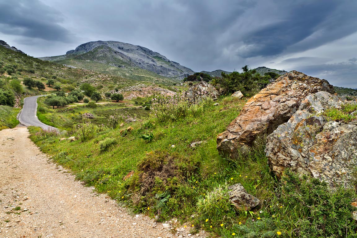 Mountain road, near Alpandeire