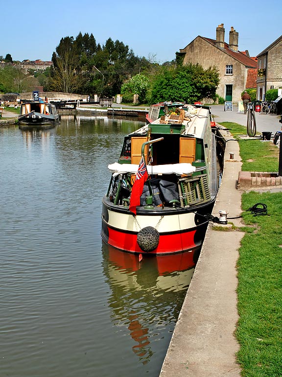 Basin and barges, Bradford on Avon