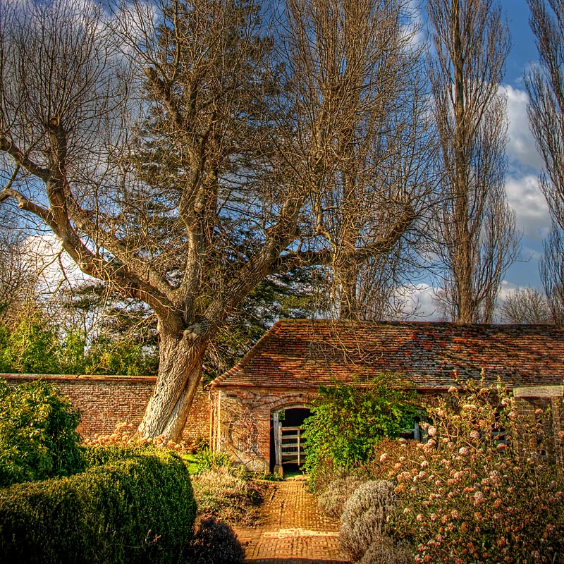 Path and stables, Barrington (2349)