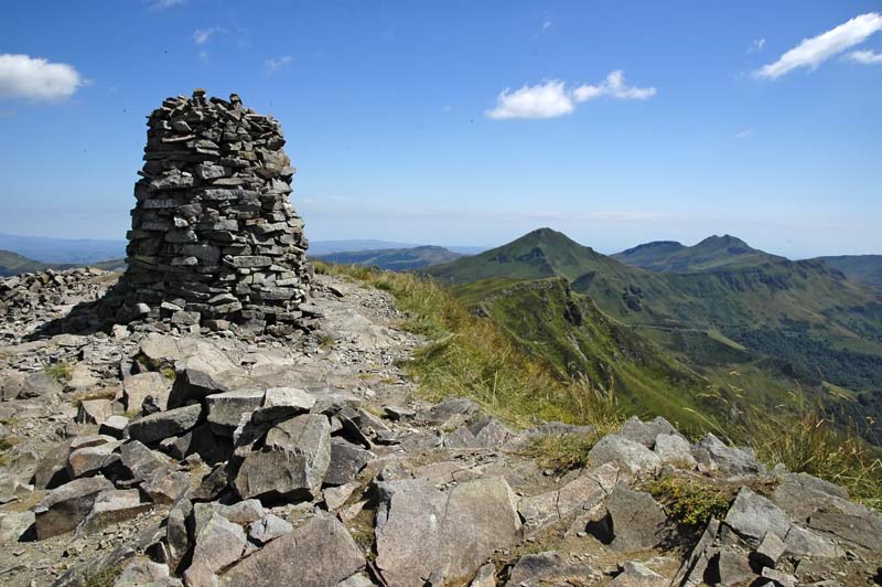 Vue sur le puy Mary