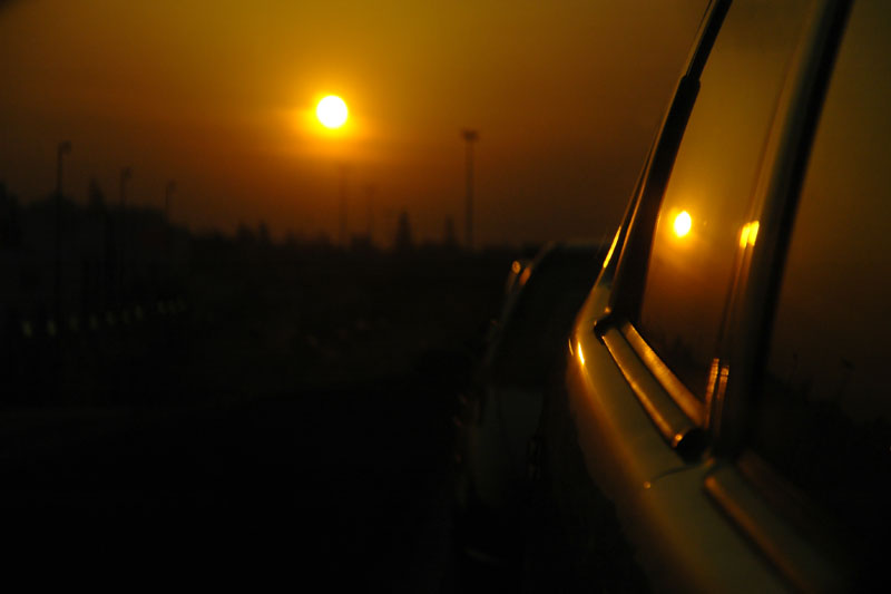 13/03/07 - fire on the road