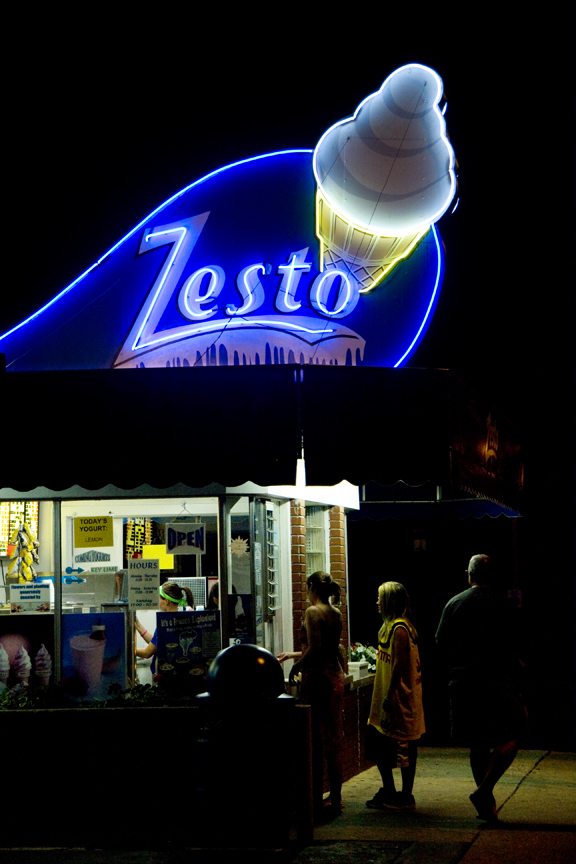 Lining up for Zesto