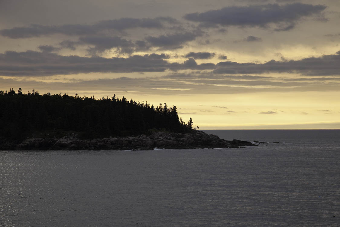 Early morning near Blackwoods Campground