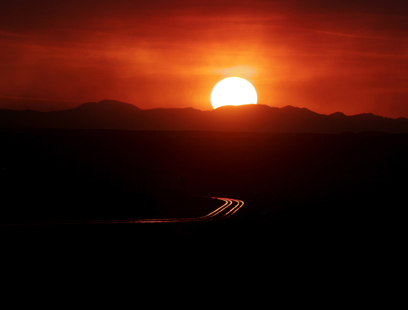 Sunset at Ludlow