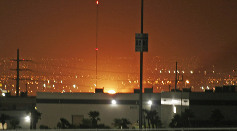 Propane explosion