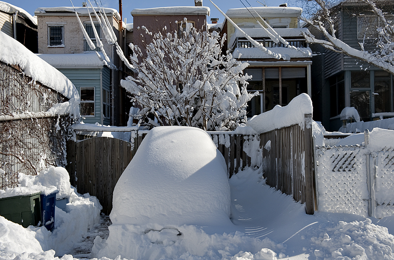 Day after: Our VW Snow Beetle