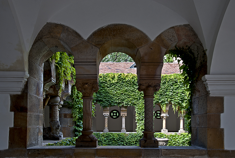 Cloister at the chapel