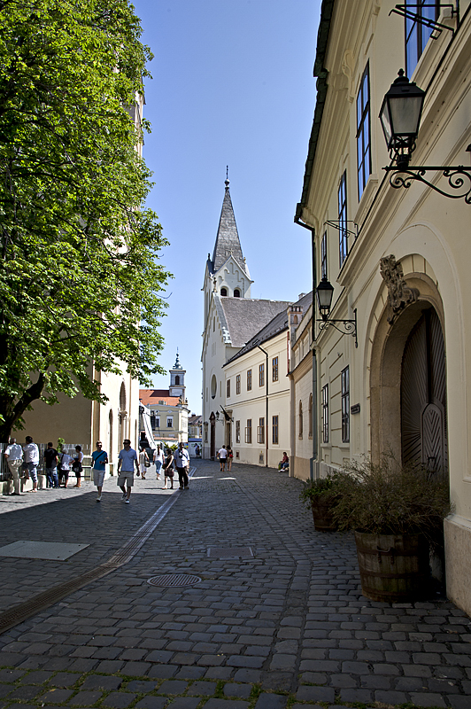 The castle districts one street