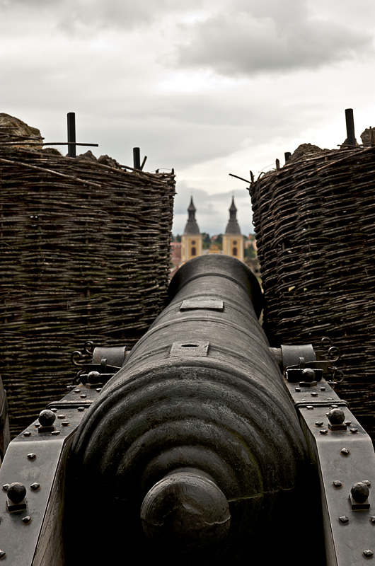 Eger Castle bulls eye