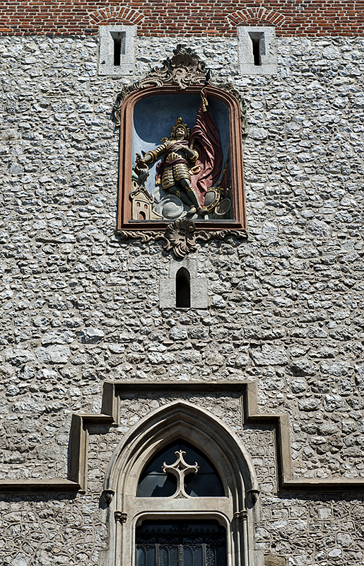 St. Florians Gate, detail
