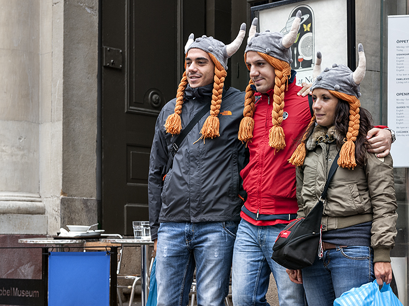 Italian Vikings in Stortorget