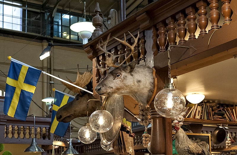 stermalms Saluhall, reindeer and moose