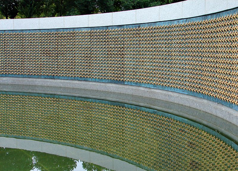 World War II Memorial pool