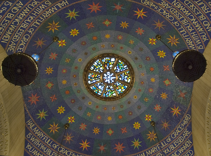 Shrine interior dome