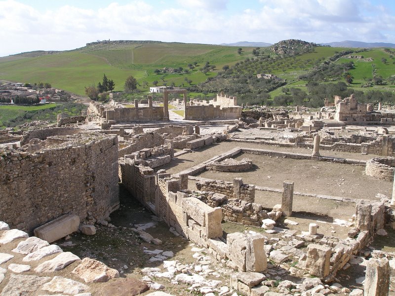 Dougga panorama