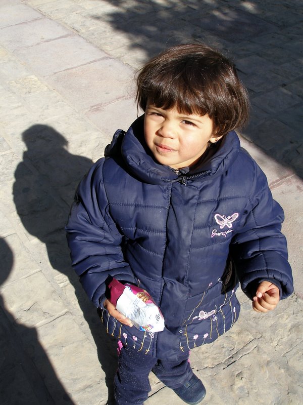 Our Sbeitla guides cute little girl