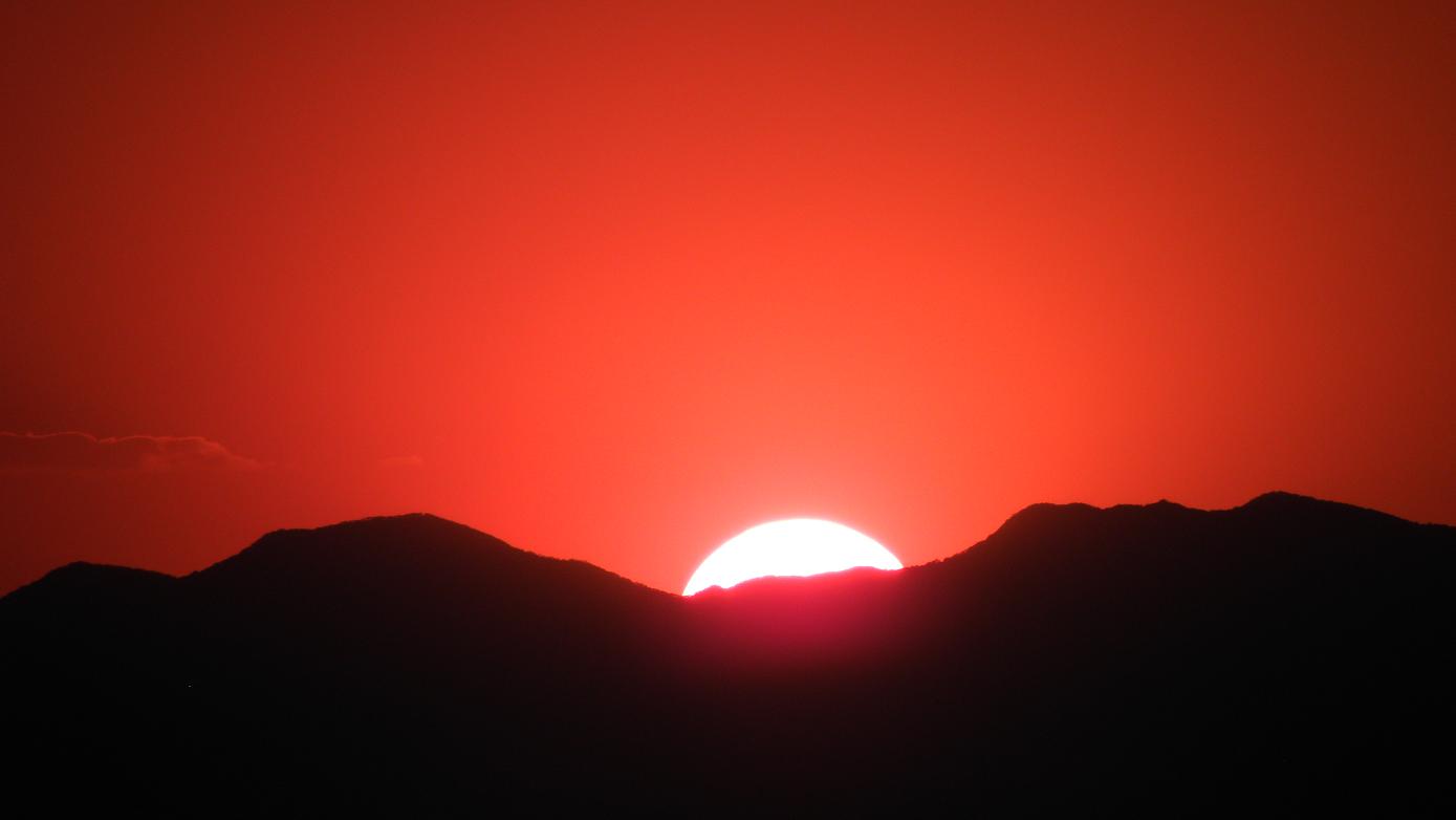 Sunset from the rooftop