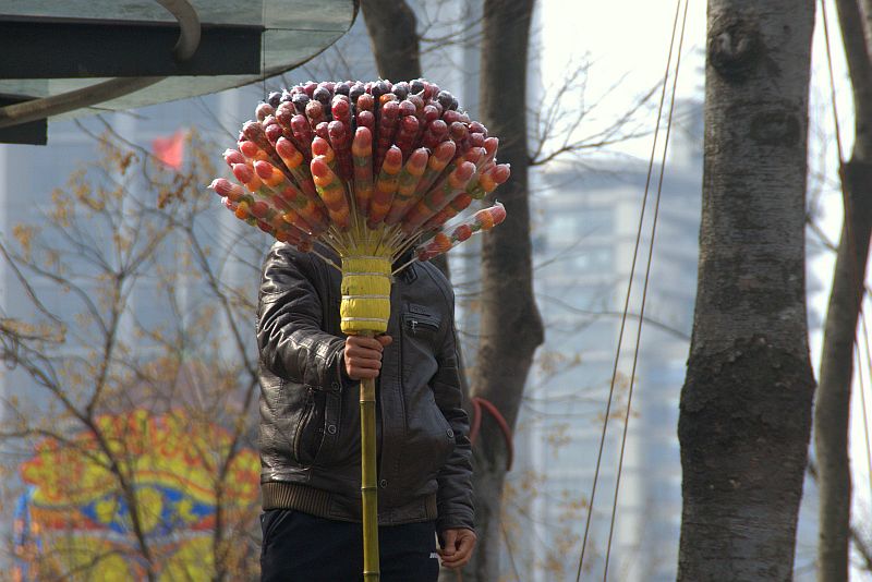 Edible broom.