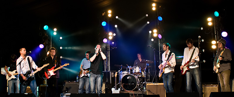 26_July_09-12<br>Sean Webster Band & Friends<br>Maryport Blues Festival 2009<br>Main Stage