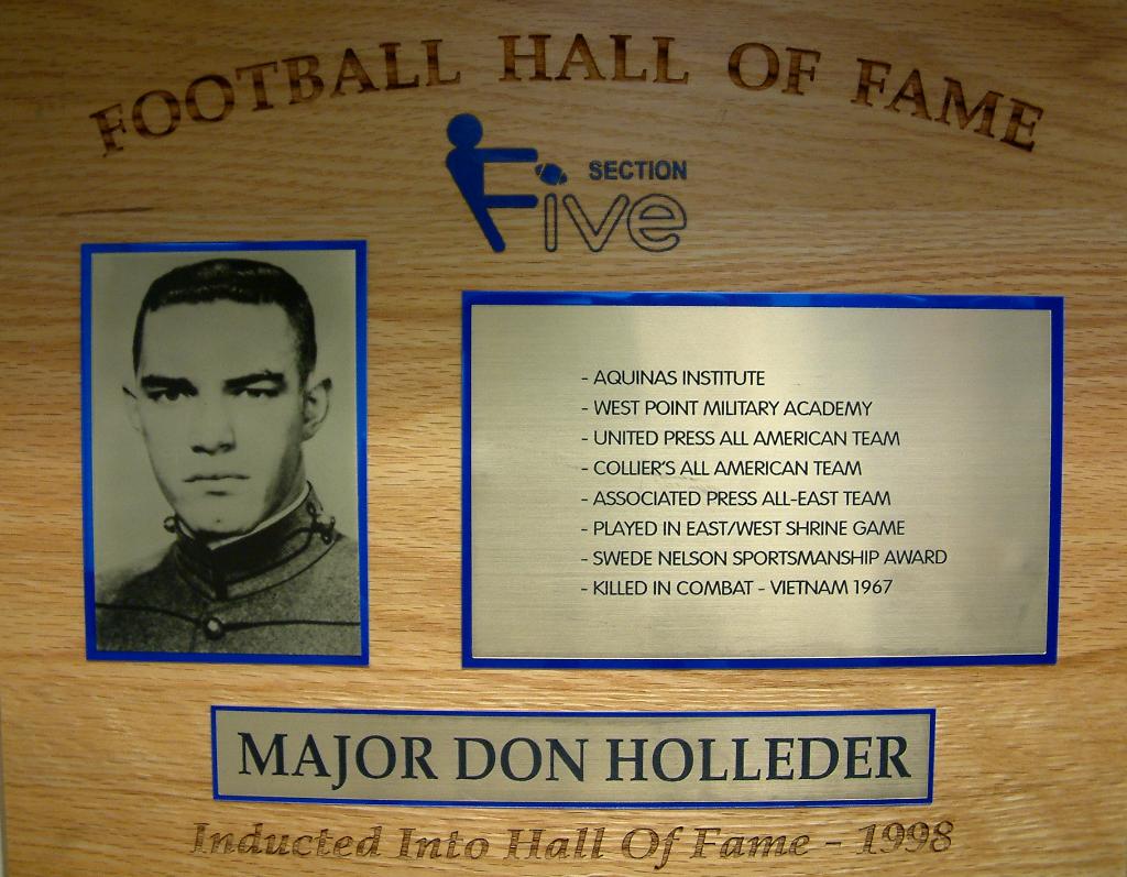 Major Donald Holleder - Distinguished Service Cross - KIA 17 Oct. 67